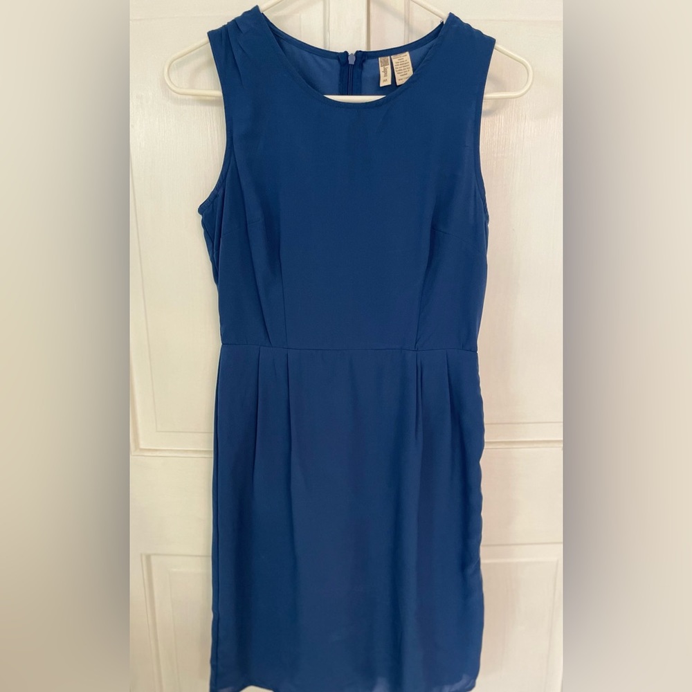 Boutique blue shift dress